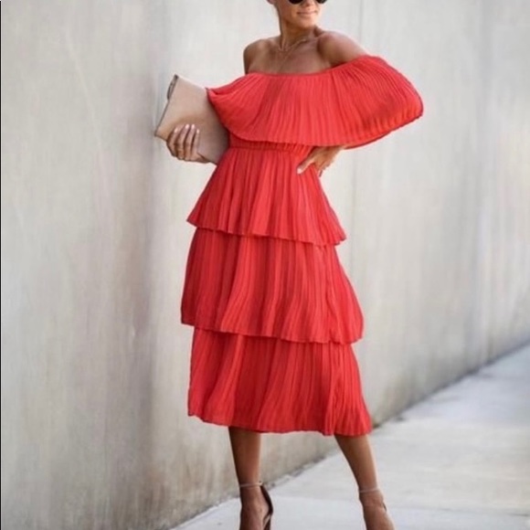 VICI light pink flutter dress - Picture 6 of 6